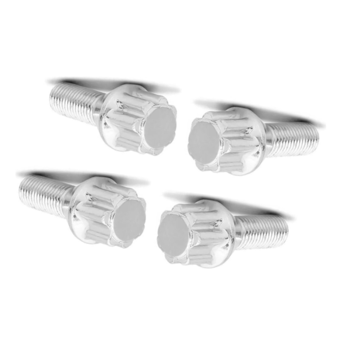 Kit 4 Parafuso Roda +chav Antifurto 12x1,25 Palio Attractive - Imagem 6