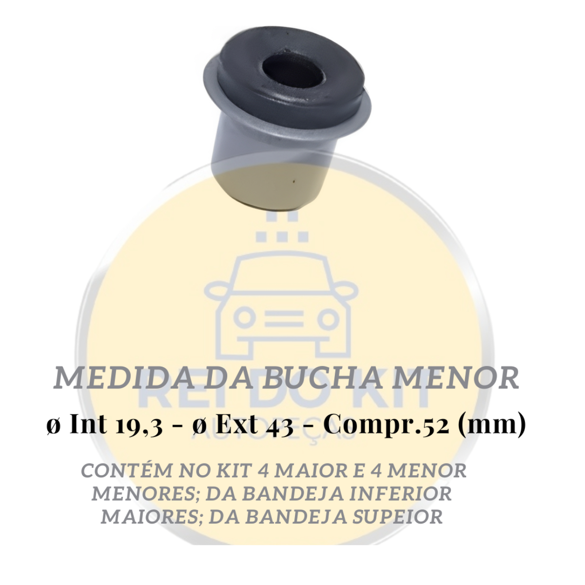 Buchas Bandeja D20 85 86 87 88 89 90 91 92 93 94 95 96 C10 - Imagem 6