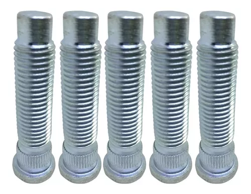 5 Parafusos Prisioneiro Do Cubo De Roda Gm Chevrolet