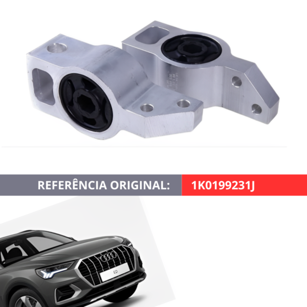 Alternative view of Kit 2 Bucha Mancal Bandeja Balança Jetta Passat Tiguan Q3