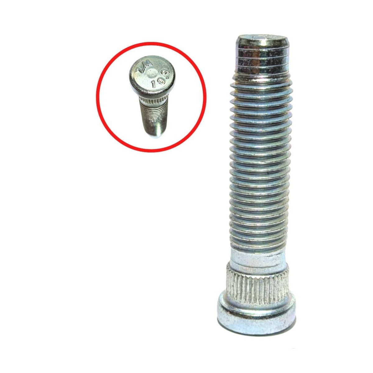 Kit 12 Prisioneiro C/ Porca De Roda S10 2012 2013 2014 15 - Imagem 7