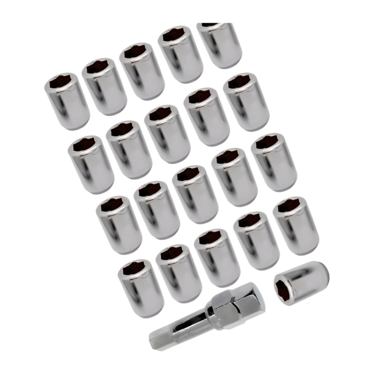 Kit Porcas Rodas Esportivas Lob Allen Sonata Hb20 M12x1,5mm - Imagem 7