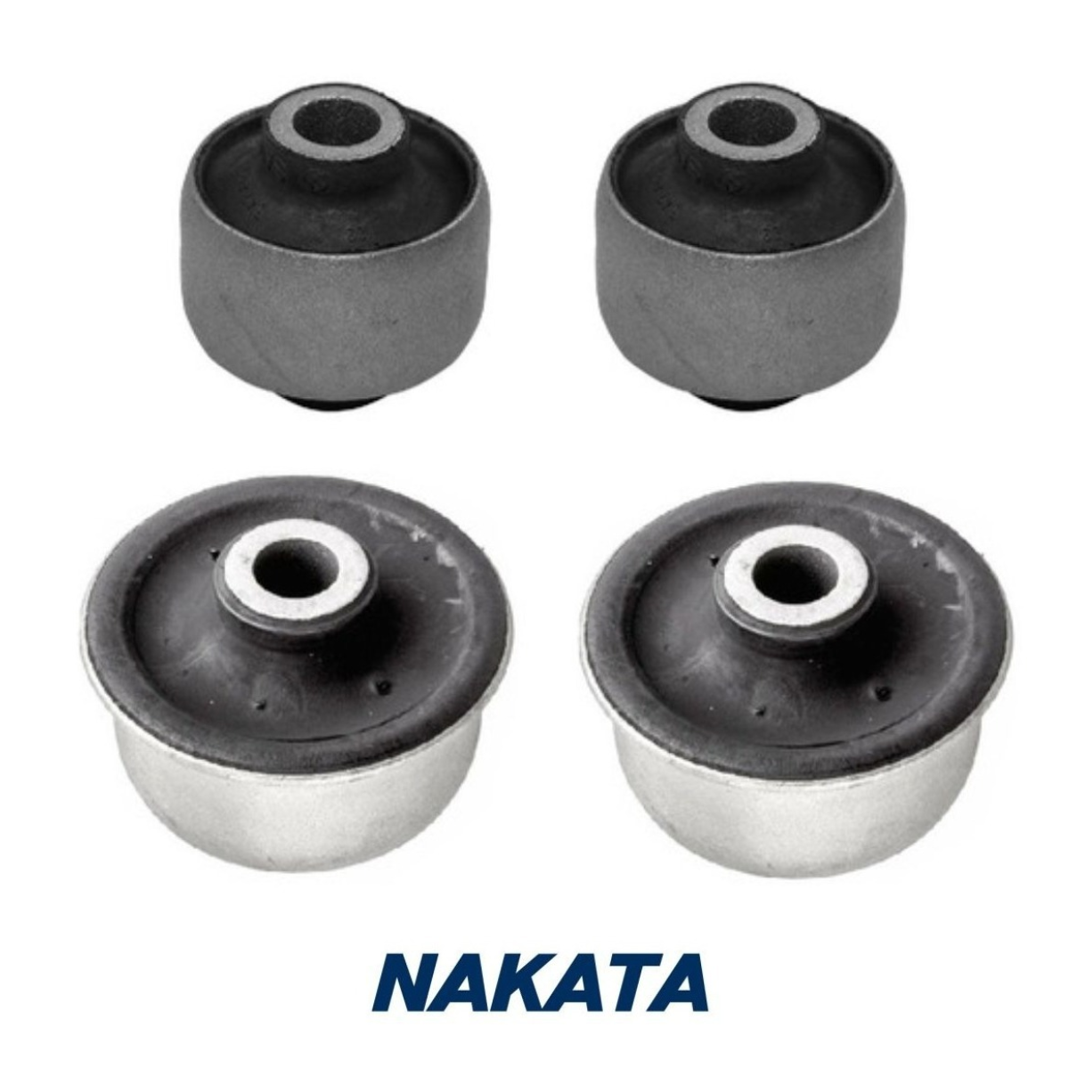Kit 04 Buchas Da Bandeja Logus Escort Zetec Ford Ka Nakata - Imagem 7