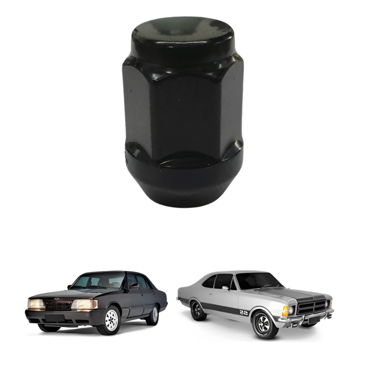 Kit 20 Prisioneiro C/porca Roda Dianteira E Traseira Opala - Imagem 7