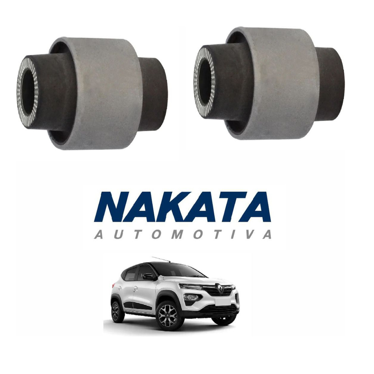 Par Buchas Da Bandeja Balanca Renault Kwid 2017 2018 2019 20 - Imagem 7