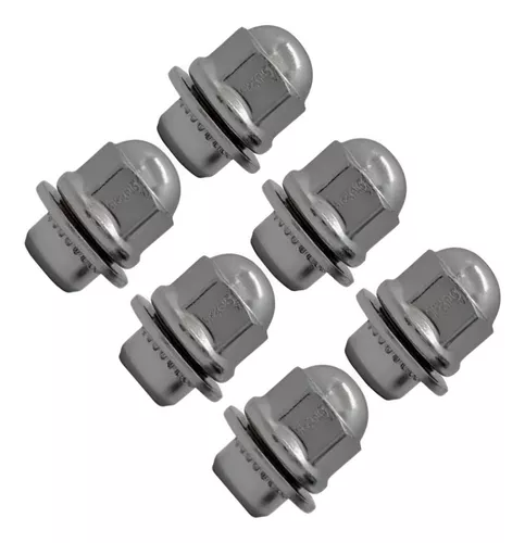 6 Porcas Roda Original Mitsubishi L200, Triton, Outlander - Imagem 4