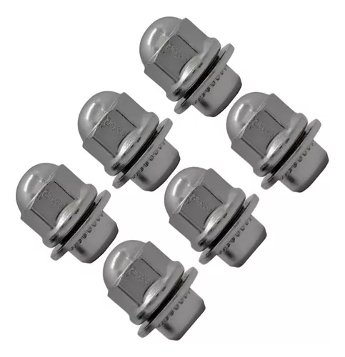 6 Porcas Roda Original Mitsubishi L200, Triton, Outlander - Imagem 3