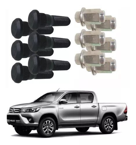 Alternative view of 6 Prisioneiros E 6 Porcas De Roda Toyota Hilux 4x4 | 4wd Tr