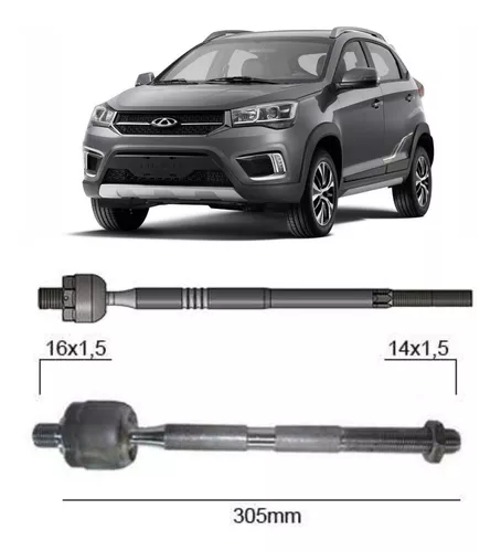 Articulação Barra Axial Chery Tiggo 2009 2010 2011 Até 2016 - Imagem 5