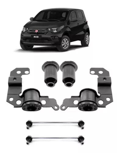 Bieletas+ Buchas Bandeja Fiat Palio Novo Grand Siena Mobi