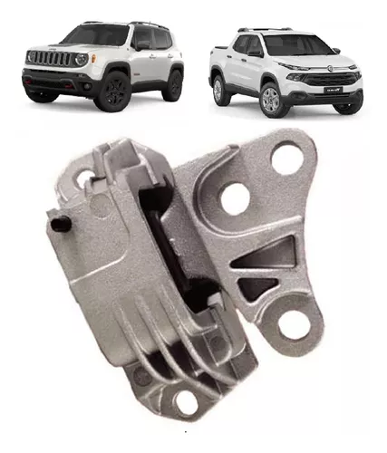 Alternative view of Calço Coxim Esquerdo Cambio Renegade Fiat Toro 2.0 Diesel