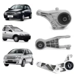 Kit 3 Coxim Calço Le Ld Câmbio Motor Gm Corsa Meriva Montana