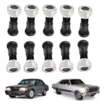 Kit 10 Prisioneiro C/porca Roda Dianteira E Traseira Opala