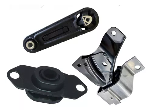 Alternative view of Kit 3 Coxim Motor Cambio Logan Sandero 1.6 8v 2007 A 2014