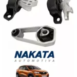 Kit 3 Coxim Motor Renault Kwid 2017 2018 2019 2020 Original