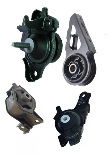 Alternative view of Kit 4 Calco Coxim Motor Câmbio Honda Fit 2003 A 2008 Manual