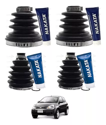 Kit 4 Coifas Homocinética Roda E Cambio Ford Ka 2000 A 2013