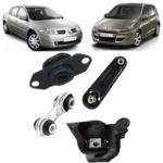 Kit 4 Coxim Motor Cambio Megane Scenic 2.0 16v 2007 A 2013