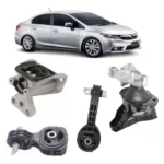 Kit 4 Coxim Motor Cambio New Civic 2007 2008 2009 2010 2011