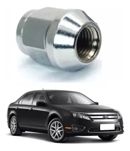 Kit 4 Porca Cromada Roda Ford Fusion 2008 2009 2010 2011 12 - Imagem 7