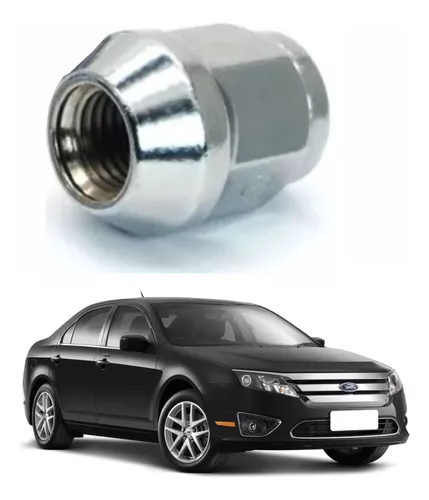 Kit 4 Porca Cromada Roda Ford Fusion 2008 2009 2010 2011 12 - Imagem 6