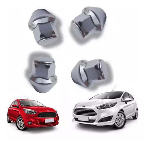 Kit 4 Porcas/ Parafuso De Rodas Forde Ka Novo New Fiesta - Imagem 4