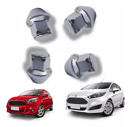 Kit 4 Porcas/ Parafuso De Rodas Forde Ka Novo New Fiesta