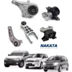 Kit 5 Coxim Calço Motor Câmbio Corsa Meriva Montana 1.4 1.8