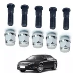 Kit 5 Prisioneiros C/ 5 Porcas Roda Ford Fusion 2010 2011 12