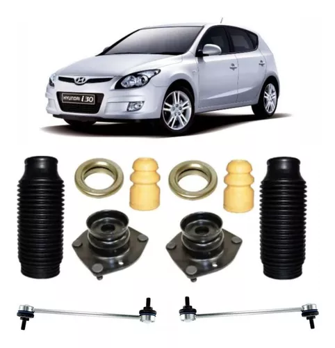 Kit Batente Coxim Amortecedor Dianteiro Hyundai I30 + bieleta