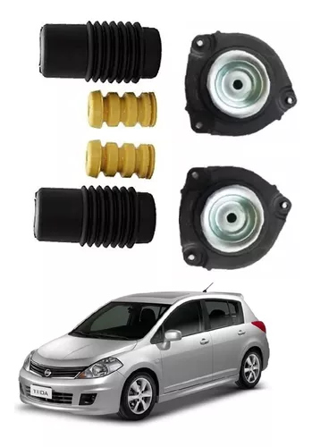 Kit Batente Coxim Amortecedor Dianteiro Nissan Tiida Livina - Imagem 5