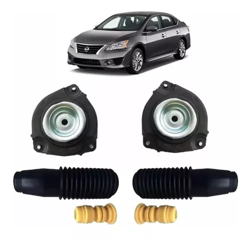 Kit Batente Coxim Amortecedor Dianteiro Sentra 2014 A 18 - Imagem 7