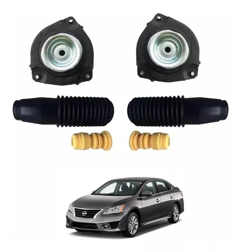 Kit Batente Coxim Amortecedor Dianteiro Sentra 2014 A 18 - Imagem 5