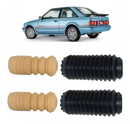 Kit Batente Traseiro Amortecedor Escort Hobby 93 94 95 96 - Imagem 2
