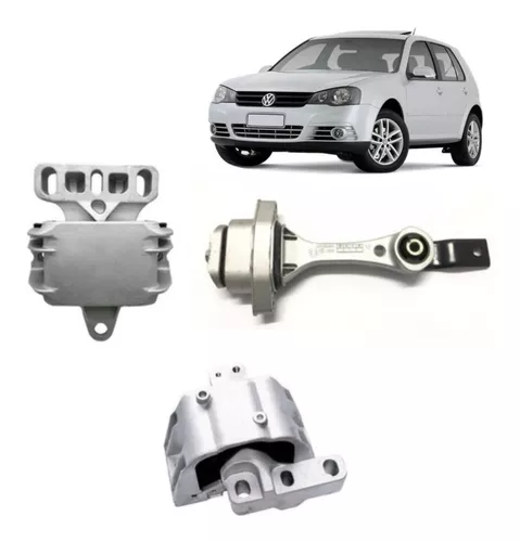 Kit Calço Coxim Motor E Câmbio A3 Vw Golf Bora Beetle 2.0