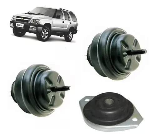 Kit Calço Coxim Motor S10 2.4 Gasolina / Flex 2001 Até 2011