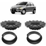Kit Calço Mola Dianteiro Traseiro Palio 96 97 98 99 00