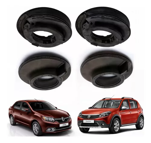 Kit Calço Mola Traseira Renault Sandero Logan 2011 2019 2020 - Imagem 5