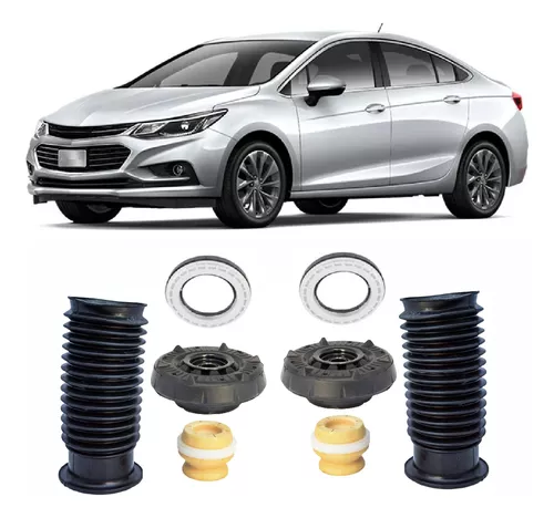 Kit Coxim Batente Amortecedor Cruze + Kit Bucha Bandeja Leque - Imagem 5