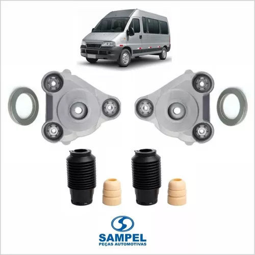 Kit Coxim Batente Coifa Amortecedor Ducato 2009 2010 2011 12 - Imagem 3