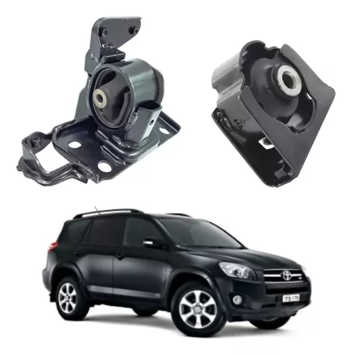Kit Coxim Calço Cambio Motor Rav4 2006 2007 2008 2009 2012