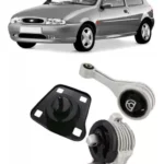 Kit Coxim Lado Motor E Câmbio Fiesta 96/ Courier 97/ Endura
