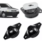 Kit Coxim Motor Câmbio Uno Fiorino Mille Fiasa 91 92 93 94