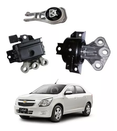 Kit Coxim Motor Direito Esquerdo+coxim Cambio Prisma Manual