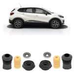 Kit De Amortecedor Batente Coxim Coifa Captur 2017 2018 2019