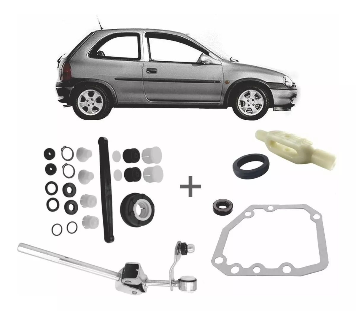 Kit Reparo Trambulador Cambio Corsa 94 95 96 97 98 99 00 01