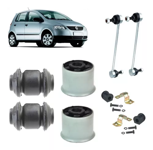 Kit Suspensão Buchas Da Bandeja+ Bieletas Fox Polo Crossfox