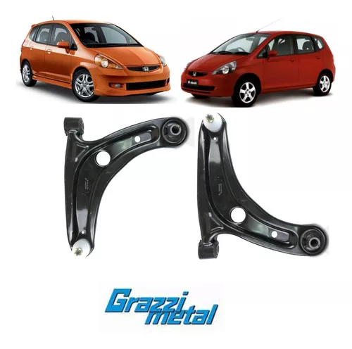 Par Bandeja Suspensão Honda Fit Esquerdo/direito 03 04 05 06 - Imagem 5