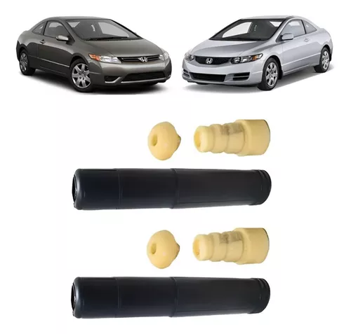 Par Batente Coifa Amortecedor Traseiro New Civic 2007 A 2011 - Imagem 5