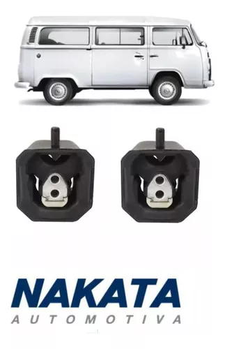 Par Calço Coxim Motor Gol G3 G4 Kombi 1.4 Direito E Esquerdo